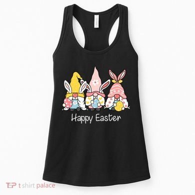 Happy Easter Gnome Holiday Cute Gift Women's Tank Top