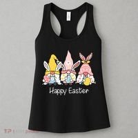 Happy Easter Gnome Holiday Cute Gift Women's Tank Top thumb 3