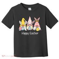 Happy Easter Gnome Holiday Cute Gift Toddler T-Shirt thumb 0