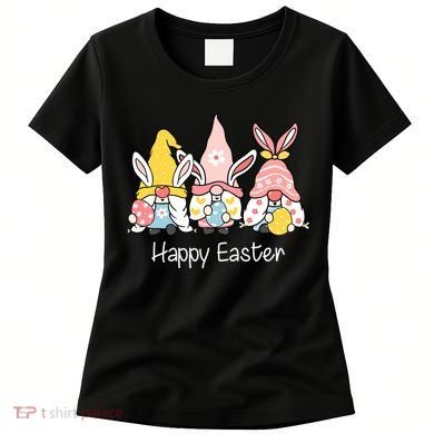 Happy Easter Gnome Holiday Cute Gift Women's T-Shirt