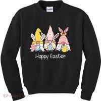 Happy Easter Gnome Holiday Cute Gift Kids Sweatshirt thumb 0