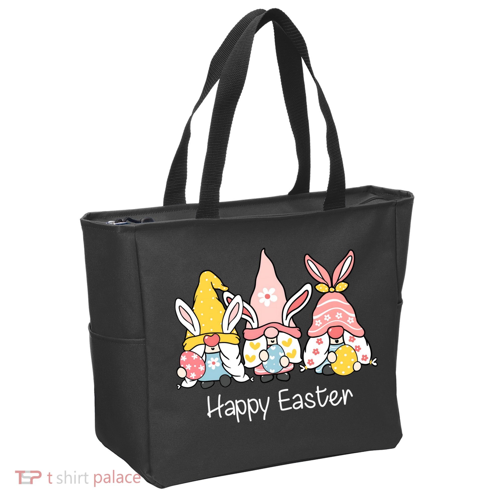 Happy Easter Gnome Holiday Cute Gift Tote Bag