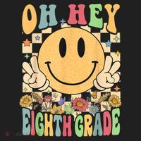 Hello Eighth Grade Teachers Student 8th Grade Back To School Women's Sweatshirt thumb 2