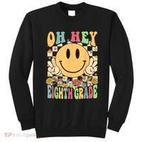 Hello Eighth Grade Teachers Student 8th Grade Back To School Sweatshirt thumb 0