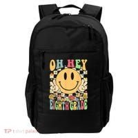 Hello Eighth Grade Teachers Student 8th Grade Back To School Backpack thumb 0