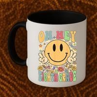 Hello Eighth Grade Teachers Student 8th Grade Back To School Coffee Mug thumb 2