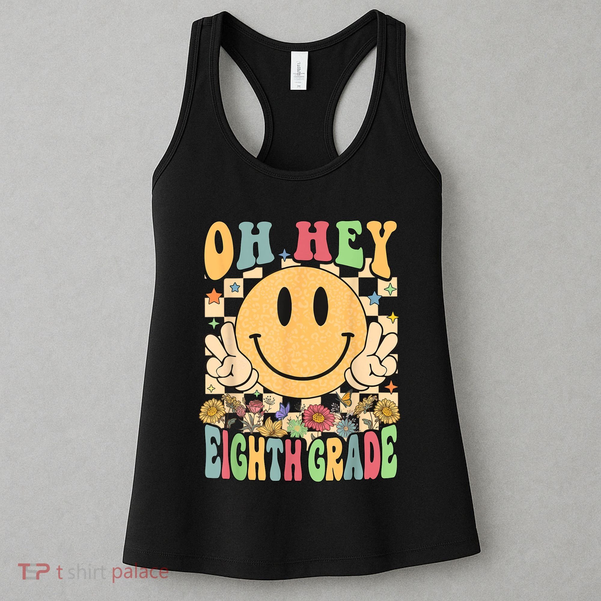 Hello Eighth Grade Teachers Student 8th Grade Back To School Women's Tank Top