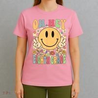 Hello Eighth Grade Teachers Student 8th Grade Back To School T-Shirt thumb 4