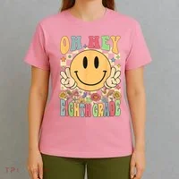 Hello Eighth Grade Teachers Student 8th Grade Back To School T-Shirt thumb 4