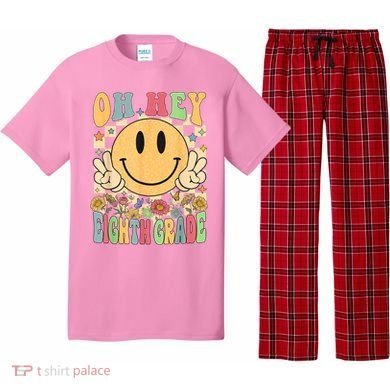 Hello Eighth Grade Teachers Student 8th Grade Back To School Pajama Set