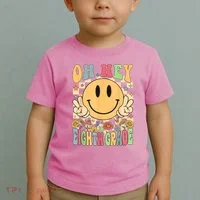 Hello Eighth Grade Teachers Student 8th Grade Back To School Toddler T-Shirt thumb 2