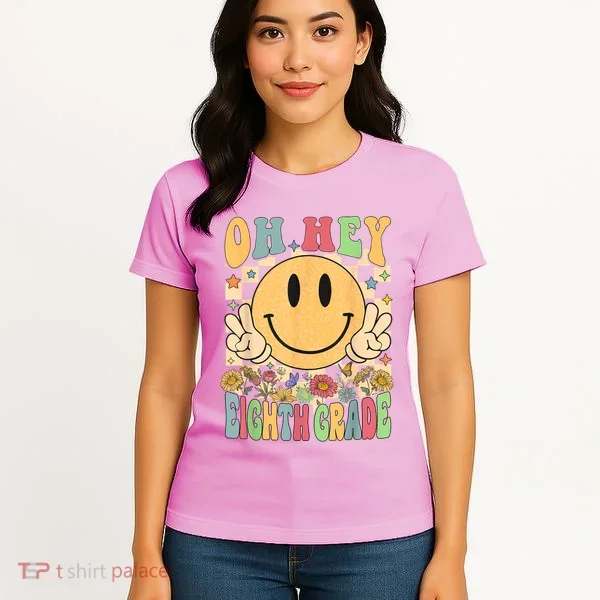 Hello Eighth Grade Teachers Student 8th Grade Back To School Women's T-Shirt