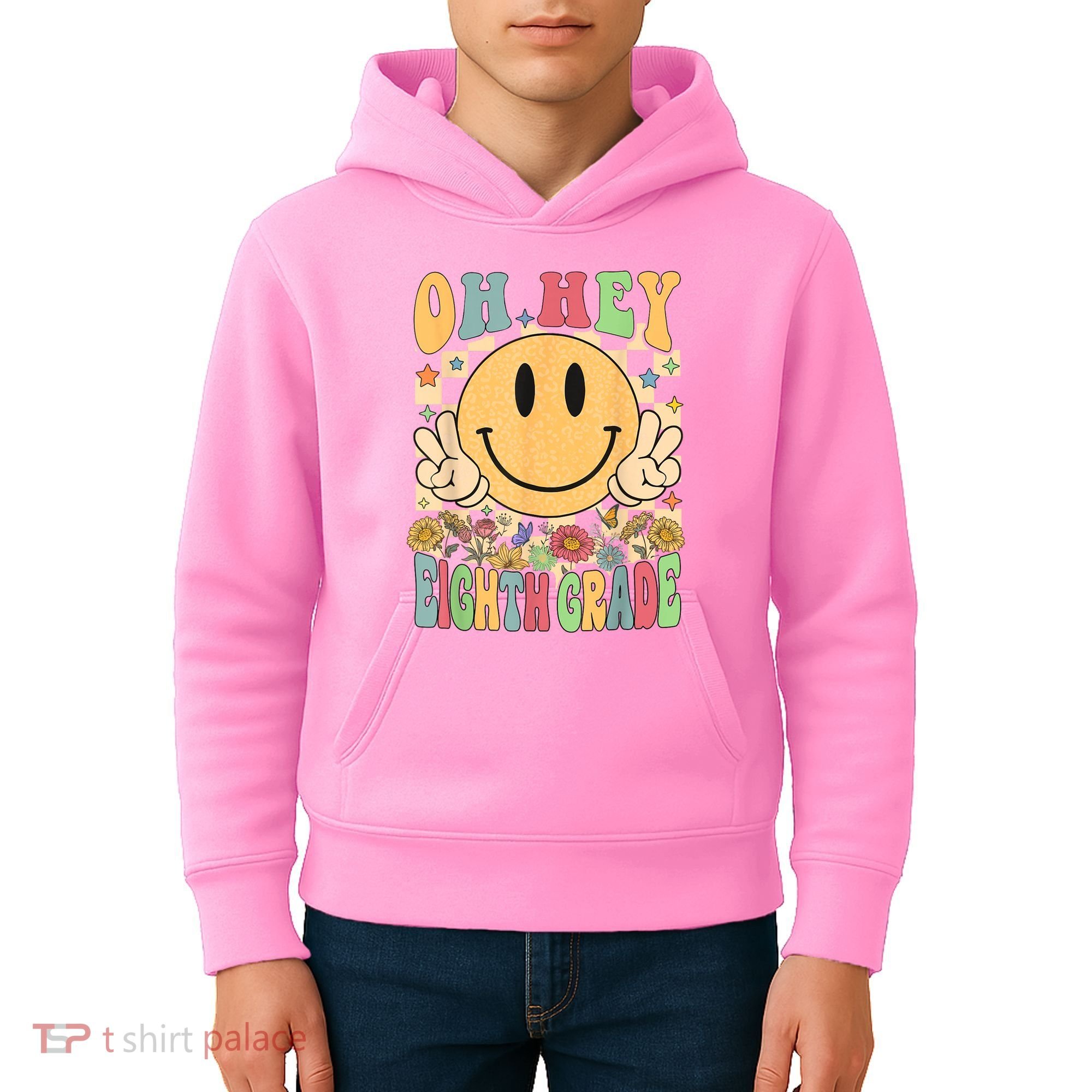 Hello Eighth Grade Teachers Student 8th Grade Back To School Kids Hoodie