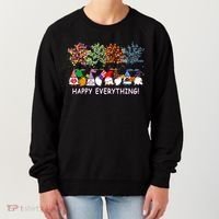 Happy Everything Gnomies Gnomes Holidays Christmas Xmas Women's Sweatshirt thumb 0