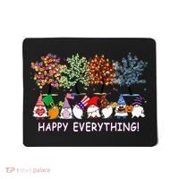 Happy Everything Gnomies Gnomes Holidays Christmas Xmas Mousepad thumb 0