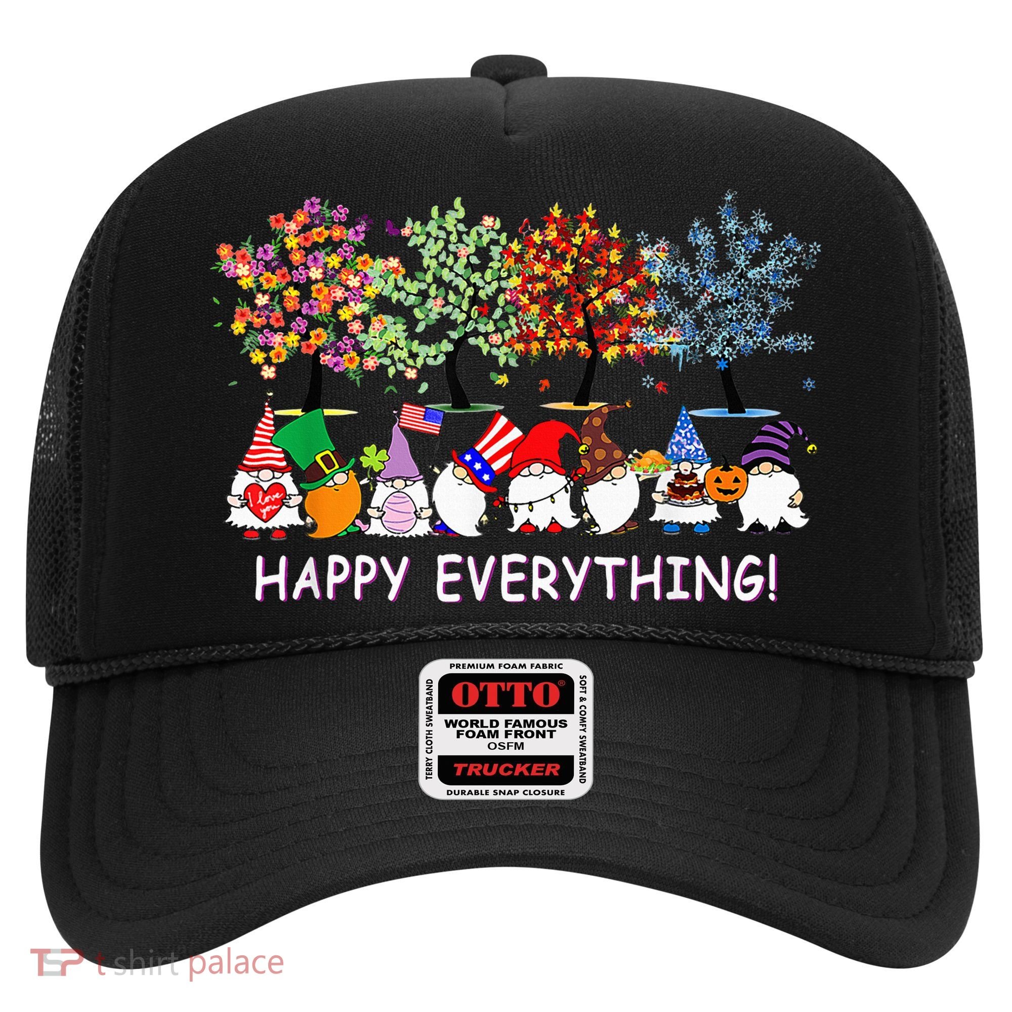 Happy Everything Gnomies Gnomes Holidays Christmas Xmas Hat