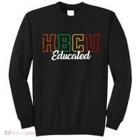 HBCU Educated Grad Historical Black College Alumni School Sweatshirt thumb 0