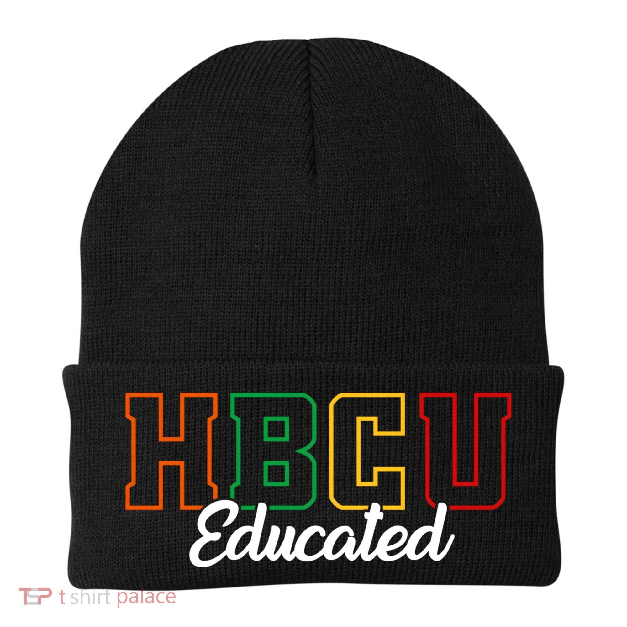 HBCU Educated Grad Historical Black College Alumni School Beanie