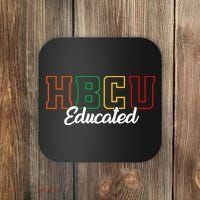 HBCU Educated Grad Historical Black College Alumni School Coaster thumb 0