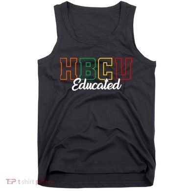 HBCU Educated Grad Historical Black College Alumni School Tank Top