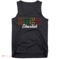 HBCU Educated Grad Historical Black College Alumni School Tank Top thumb 0