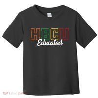HBCU Educated Grad Historical Black College Alumni School Toddler T-Shirt thumb 0