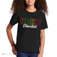 HBCU Educated Grad Historical Black College Alumni School Kids T-Shirt thumb 2