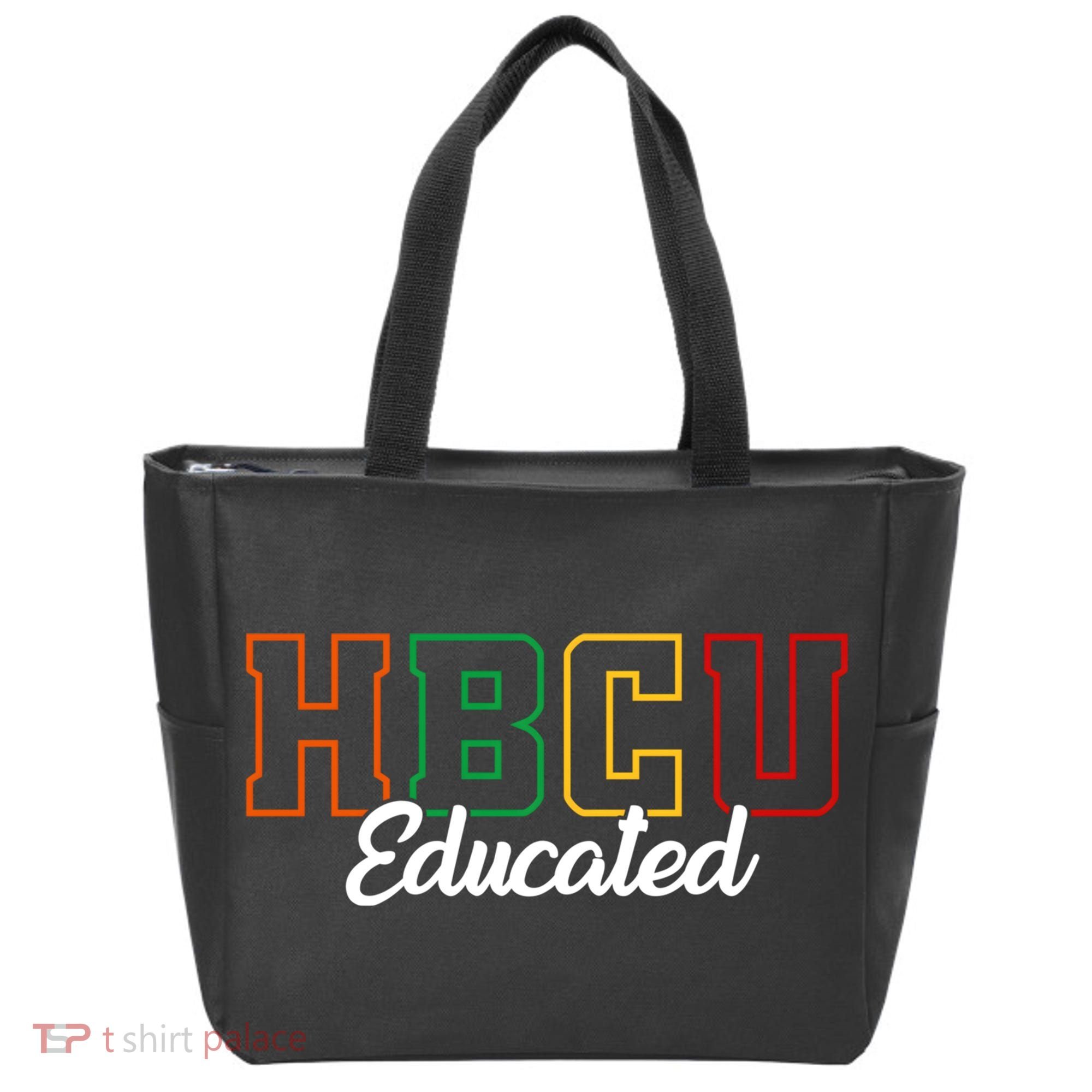 HBCU Educated Grad Historical Black College Alumni School Tote Bag