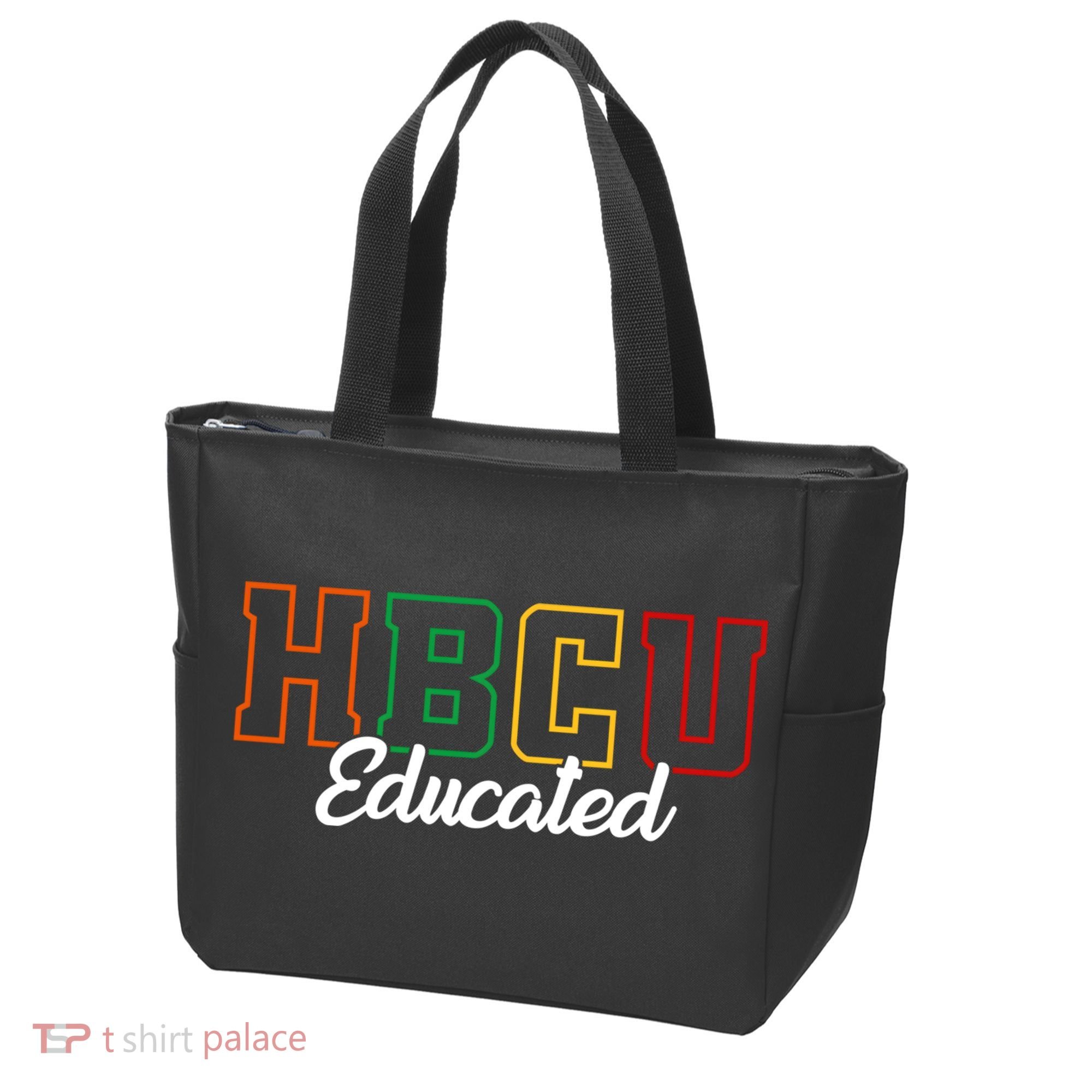 HBCU Educated Grad Historical Black College Alumni School Tote Bag