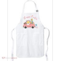 Happy Easter Gnome Truck Holiday Apron thumb 0