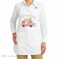 Happy Easter Gnome Truck Holiday Apron thumb 2