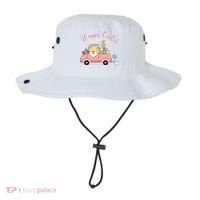 Happy Easter Gnome Truck Holiday Bucket Hat thumb 0