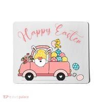 Happy Easter Gnome Truck Holiday Mousepad thumb 0