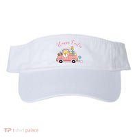 Happy Easter Gnome Truck Holiday Visor thumb 0