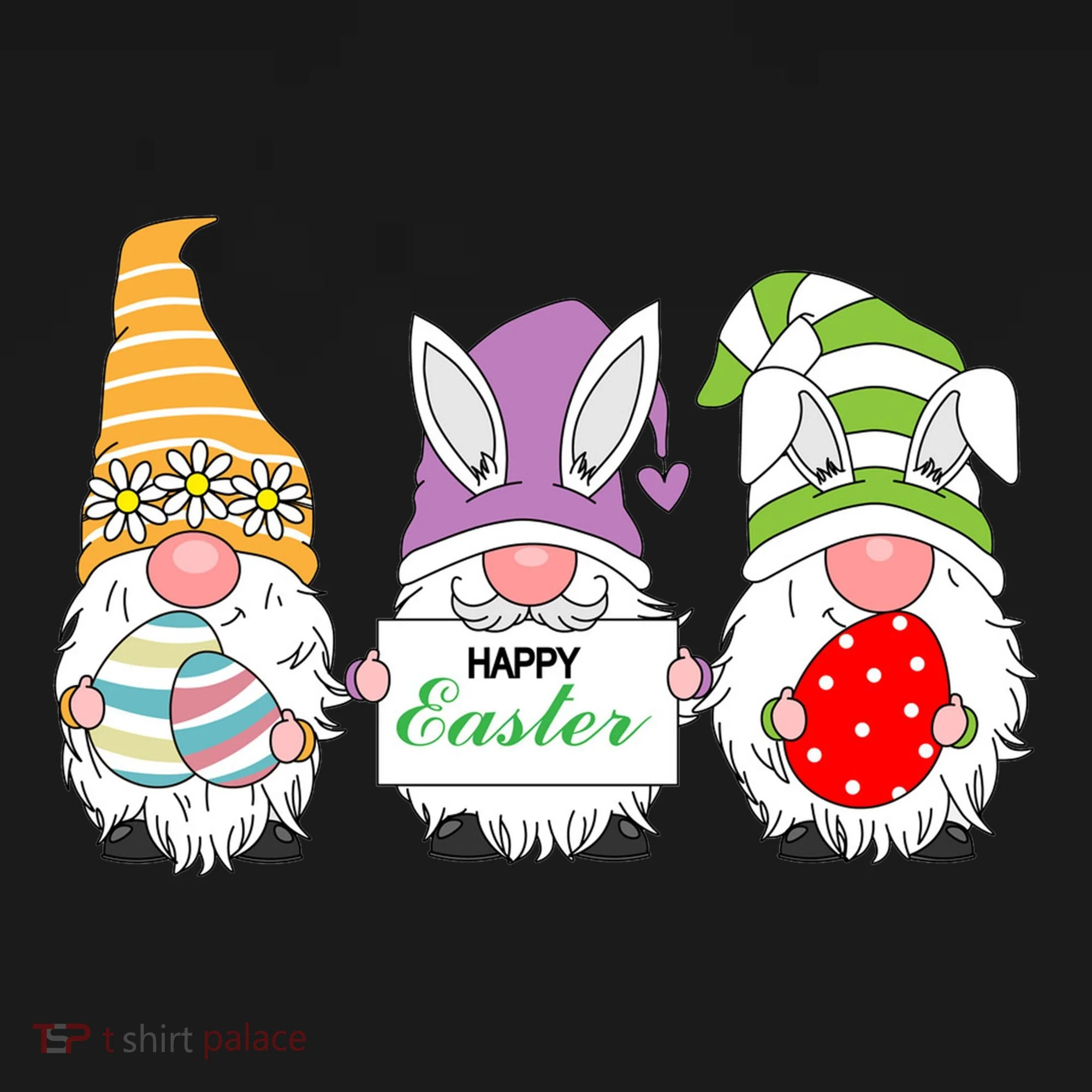 Happy Easter Gnome Doggie Tank