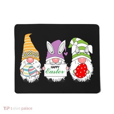 Happy Easter Gnome Mousepad