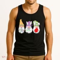 Happy Easter Gnome Tank Top thumb 3