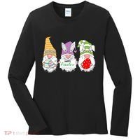 Happy Easter Gnome Women's Long Sleeve Shirt thumb 0