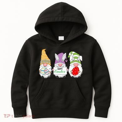 Happy Easter Gnome Kids Hoodie