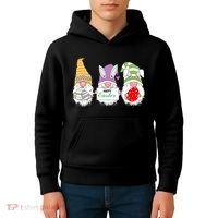 Happy Easter Gnome Kids Hoodie thumb 4