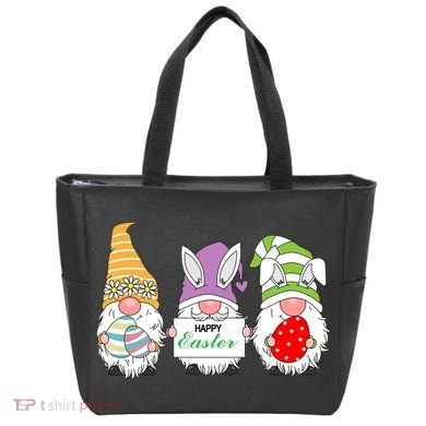 Happy Easter Gnome Tote Bag