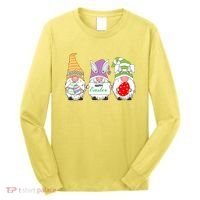 Happy Easter Gnome Long Sleeve Shirt thumb 0