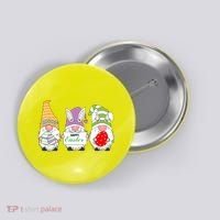Happy Easter Gnome Button thumb 0