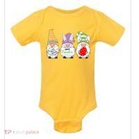 Happy Easter Gnome Baby Bodysuit thumb 0