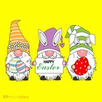 Happy Easter Gnome Toddler T-Shirt thumb 2