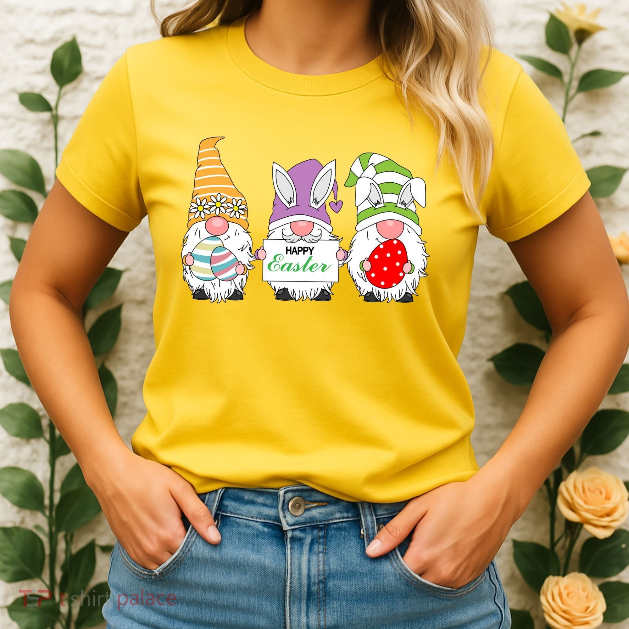 Happy Easter Gnome Women's T-Shirt