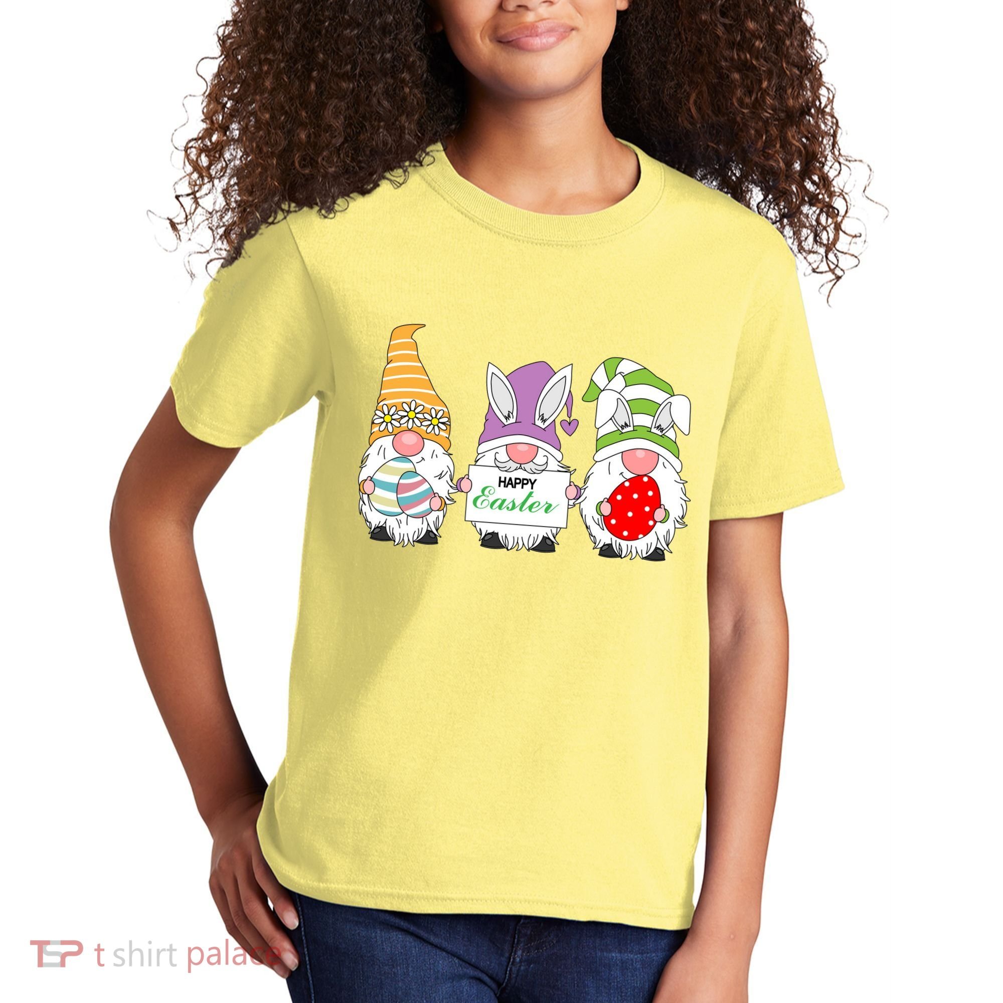 Happy Easter Gnome Kids T-Shirt