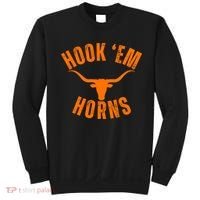 Hook Em Horns Texas Bull Head Sweatshirt thumb 0