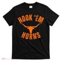 Hook Em Horns Texas Bull Head T-Shirt thumb 0