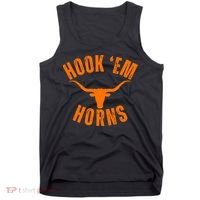 Hook Em Horns Texas Bull Head Tank Top thumb 0